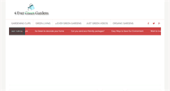 Desktop Screenshot of 4evergreengardens.com